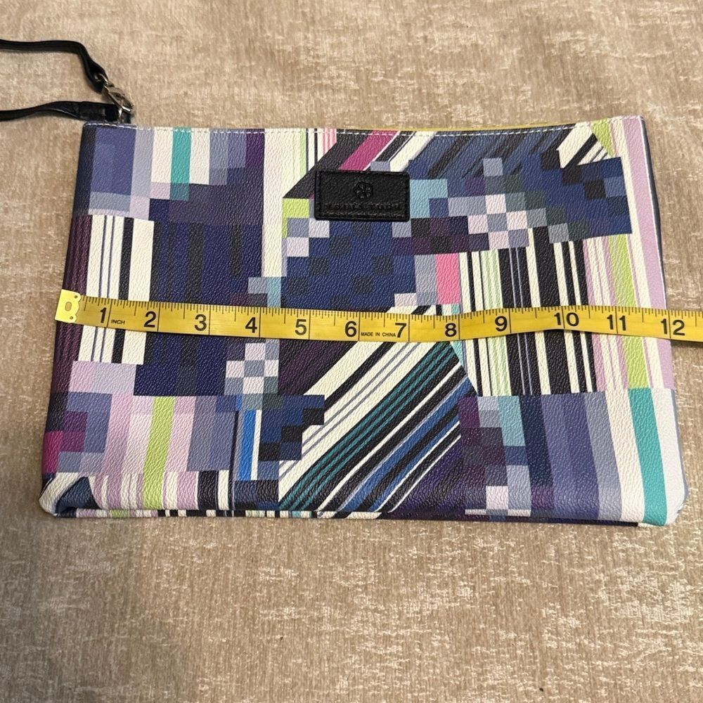 Trina Turk Multicolor Geometric Wristlet - Picture 5 of 7